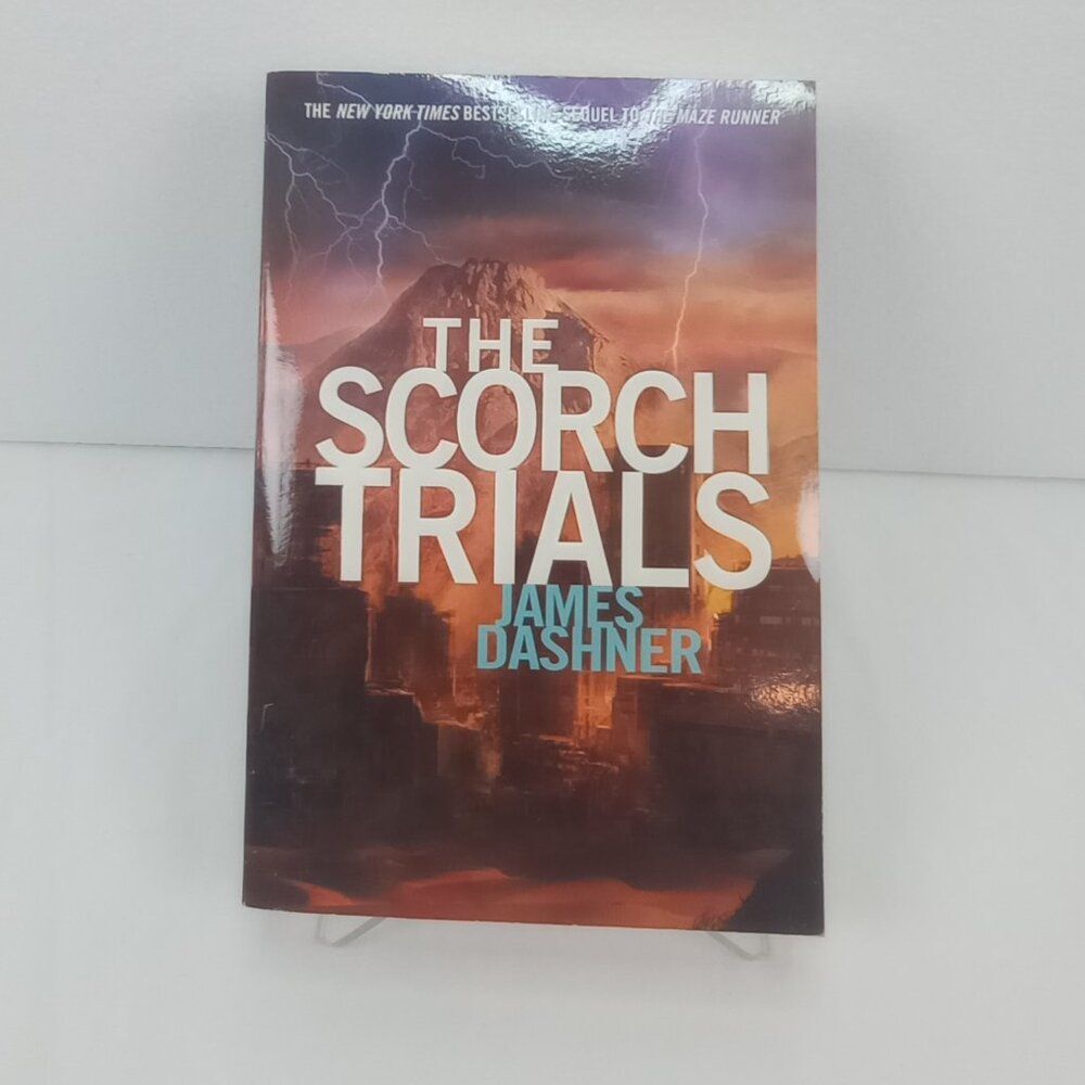 The Scorch Trials by James Dashner YA Dystopian Sci-Fi Thriller Bestseller